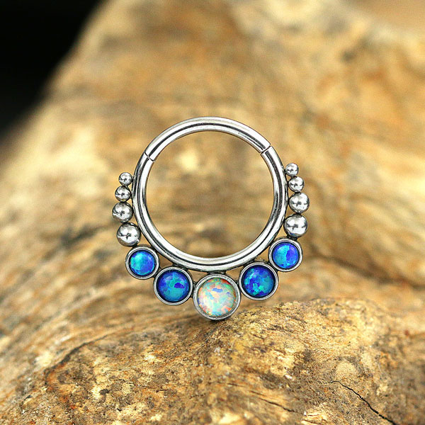 hinged steel segment ring piercing,steel body piercing jewelry,wholesale body jewelry