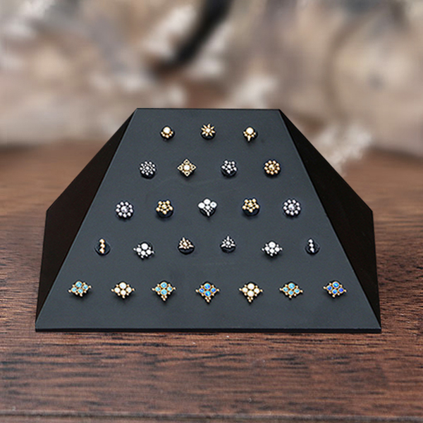 body piercing jewelry,piercing jewelry display,threadless piercing
