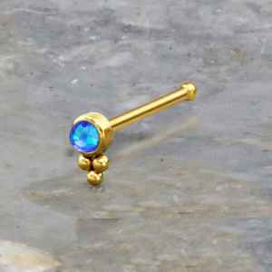 Steel Piercing Nose Jewelry XO 006G OB