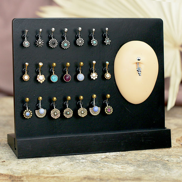 Wooden jewelry,navel,navel piercing jewelry,jewelry display tray