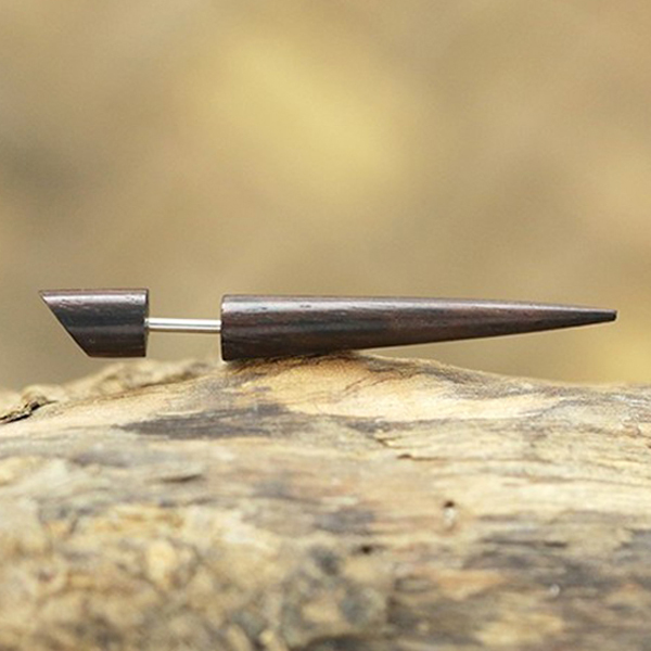 Wood,earplug,jewelry,accessories,wood,earplug