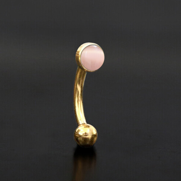 eyebrow piercing,wholesale steel body jewelry,curved steel piercing bars,rook piercing,eyebrow jewelry