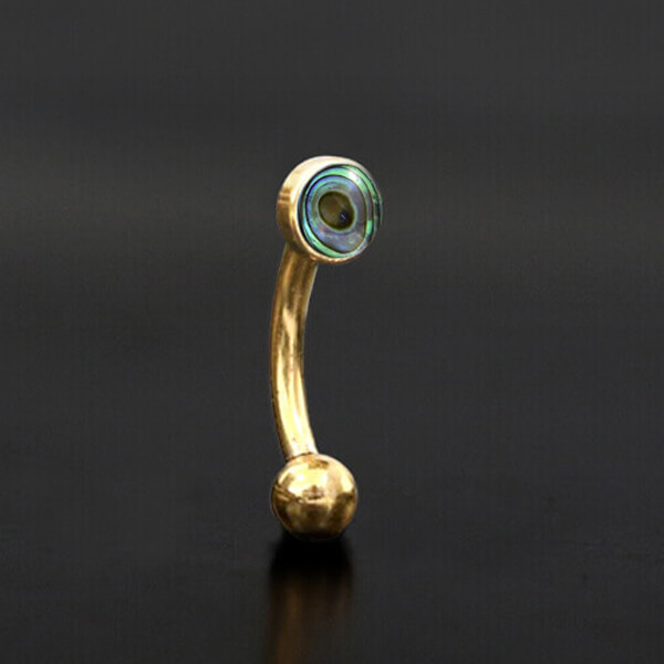 eyebrow piercing,wholesale steel body jewelry,curved steel piercing bars,rook piercing,eyebrow jewelry