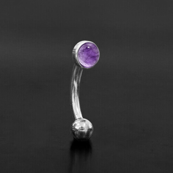 eyebrow piercing,wholesale steel body jewelry,curved steel piercing bars,rook piercing,eyebrow jewelry