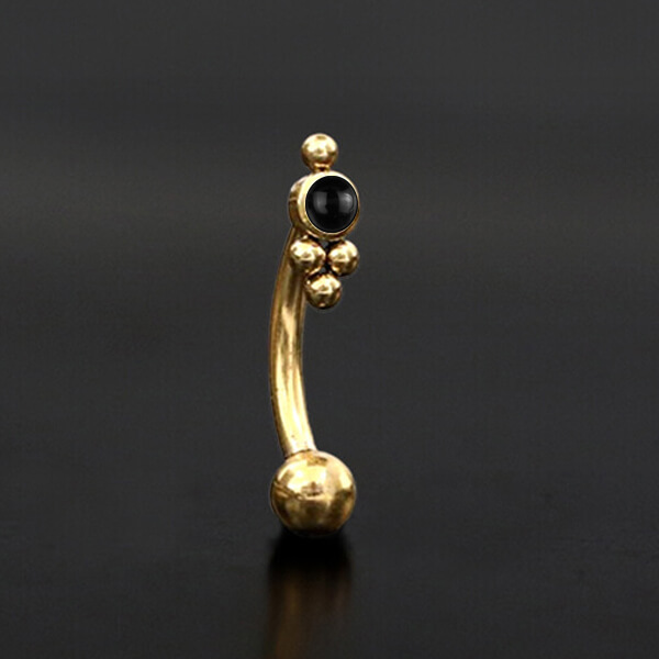 eyebrow piercing jewelry,1.2mm curved barbells,eyebrow piercing,rook piercing