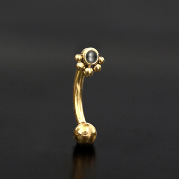 steel piercing,eyebrow piercing barbell,1.2mm curved barbells,rook piercing,eyebrow jewelry