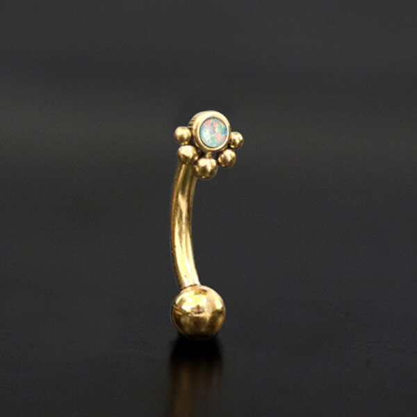 steel piercing,eyebrow piercing barbell,1.2mm curved barbells,rook piercing,eyebrow jewelry