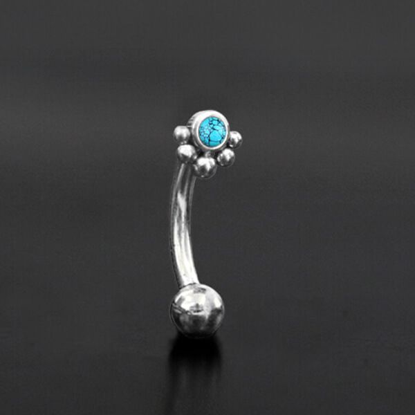 steel piercing,eyebrow piercing barbell,1.2mm curved barbells,rook piercing,eyebrow jewelry