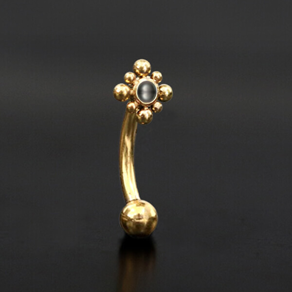 eyebrow piercing barbells,rook piercing,internally threaded piercing