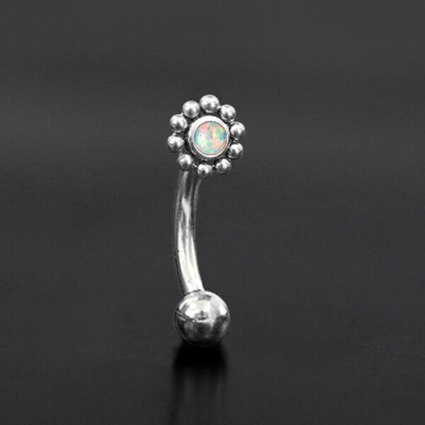 eyebrow piercing,rook piercing,internally threaded piercing,steel piercing jewelry,eyebrow jewelry