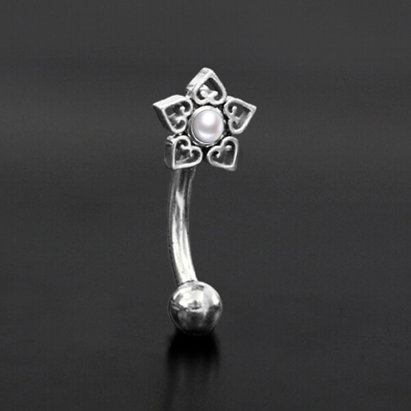 eyebrow piercing,rook piercing,internally threaded piercing,steel piercing jewelry,eyebrow jewelry