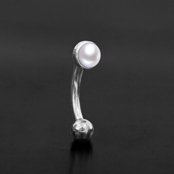 eyebrow piercing,wholesale steel body jewelry,curved steel piercing bars,rook piercing,eyebrow jewelry