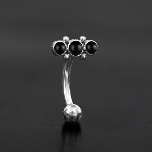 eyebrow piercing,rook piercing,internally threaded piercing,steel piercing jewelry,eyebrow jewelry