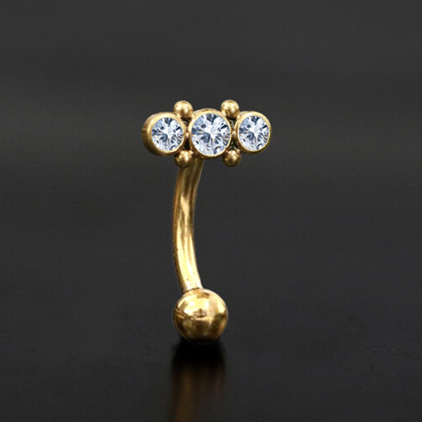 eyebrow piercing,rook piercing,internally threaded piercing,steel piercing jewelry,eyebrow jewelry