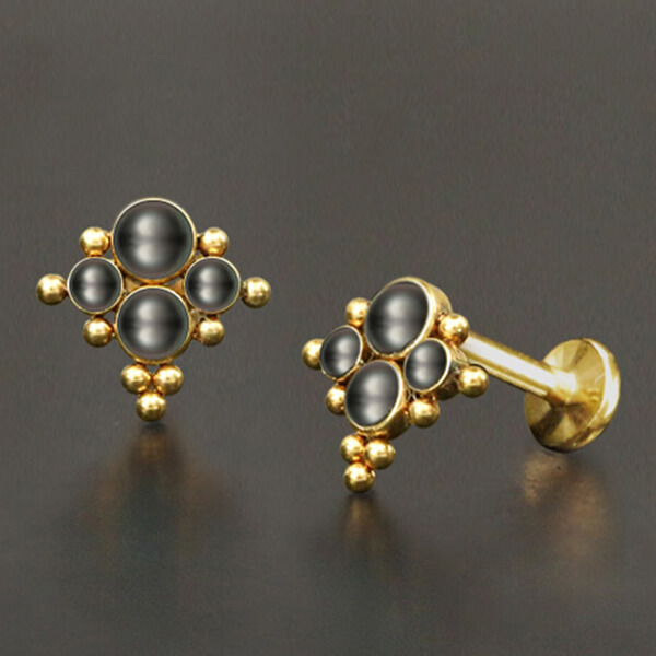 steel labret,steel body jewelry,labret piercing,lip piercing,flat piercing