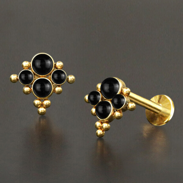 steel labret,steel body jewelry,labret piercing,lip piercing,flat piercing