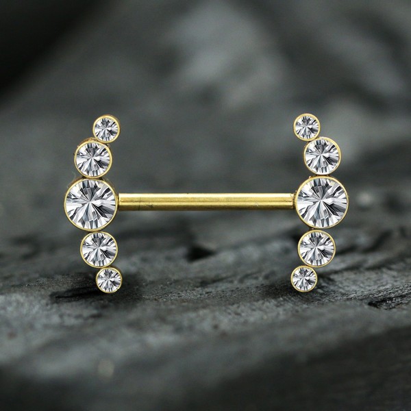 crystal nipple piercing,steel piercing,nipple piercing jewelry,steel body jewelry,piercing cluster