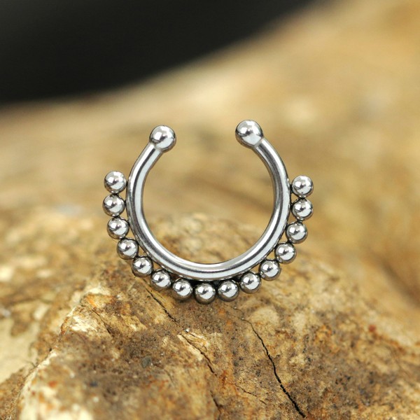 steel septum ring,nose piercing,septum jewelry,steel body jewelry