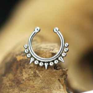 Steel Piercing Nose Jewelry XS 104X
