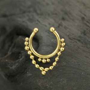 Steel Piercing Nose Jewelry XS 107G