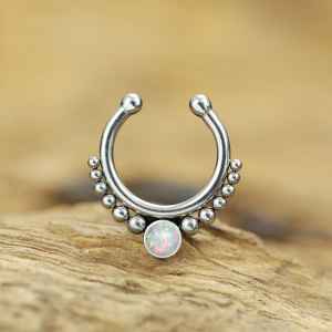 Steel Piercing Nose Jewelry XS 108X OW