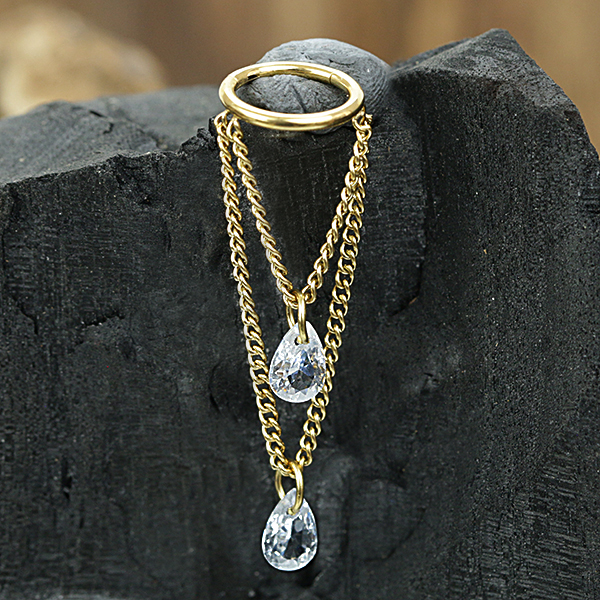 helix piercing,steel piercing,hinged segment ring,steel piercing chains,ear piercing