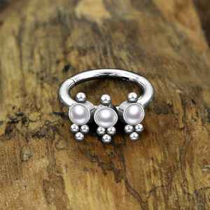Steel Piercing Hinged Segment Rings XH 177X WP