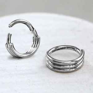 Steel Piercing Hinged Segment Rings XH 180X