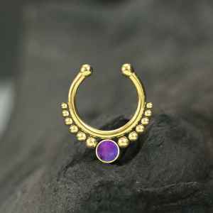 Steel Piercing Nose Jewelry XS 108G AM