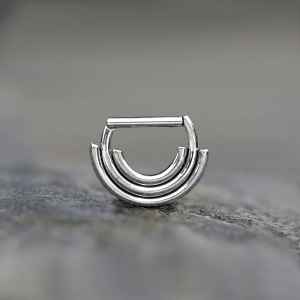 Steel Piercing Hinged Segment Rings XHS 002X