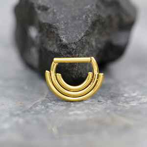 Steel Piercing Hinged Segment Rings XHS 002G