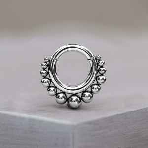 Steel Piercing Hinged Segment Rings XH 210X