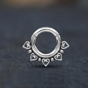 Steel Piercing Hinged Segment Rings XH 211X
