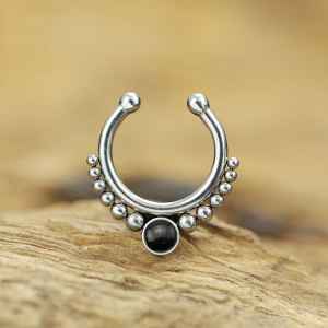 Steel Piercing Nose Jewelry XS 108X O
