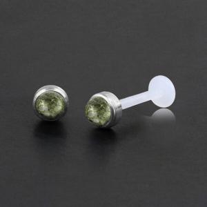 Threadless Piercing PTFE Steel Labrets NTL 007X AJ