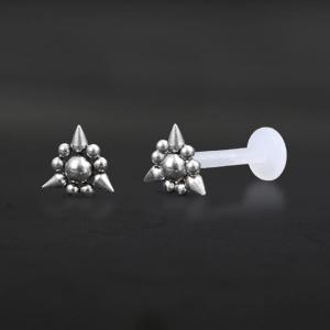 Threadless Piercing PTFE Steel Labrets NTL 106X