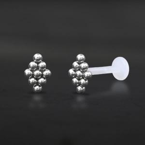 Threadless Piercing PTFE Steel Labrets NTL 122X