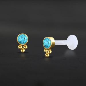 Threadless Piercing PTFE Steel Labrets NTL 200G TQ
