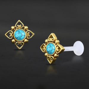 Threadless Piercing PTFE Steel Labrets NTL 213G TQ
