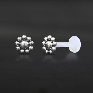 Threadless Piercing PTFE Steel Labrets NTL 107X