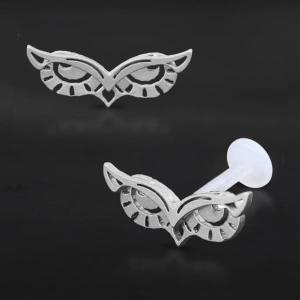 Threadless Piercing PTFE Steel Labrets NTL 054X