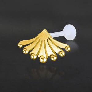 Threadless Piercing PTFE Steel Labrets NTL 074G