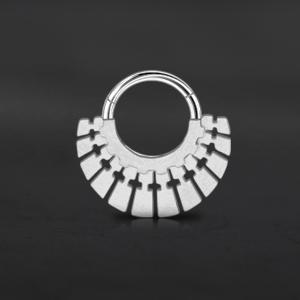 Steel Piercing Hinged Segment Rings XH 418X