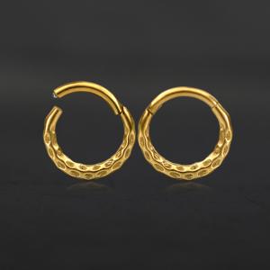 Steel Piercing Hinged Segment Rings XH 262G