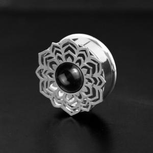 Steel Piercing Plugs and Tunnels XPL 111X BK
