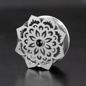 Steel Piercing Plugs and Tunnels XPL 113X BK