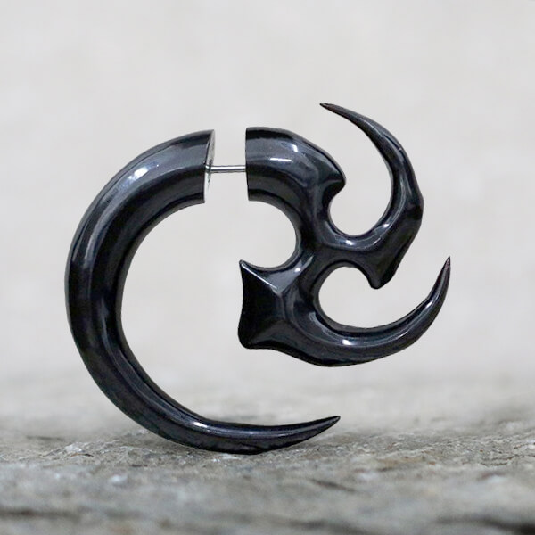 fake,piercing,cheaters,20,guage,wood,fake,piercing,wooden,fake,plugs