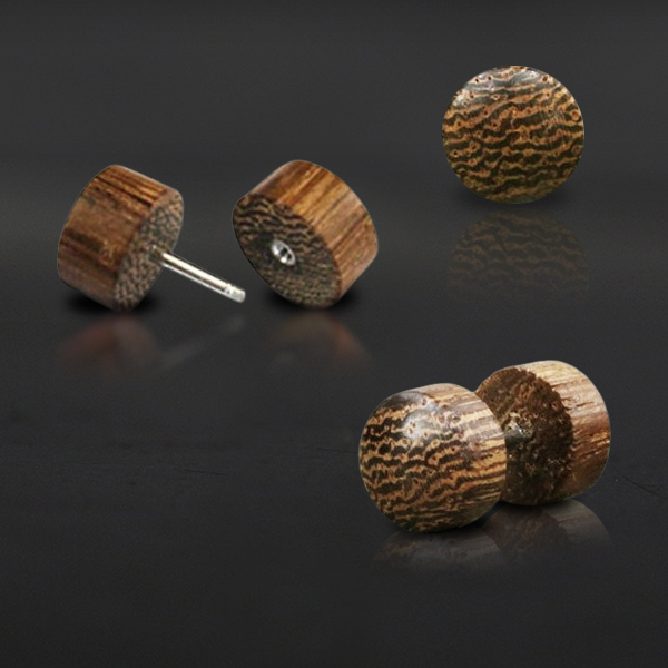 fake,piercing,cheaters,20,guage,wood,fake,piercing,wooden,fake,plugs