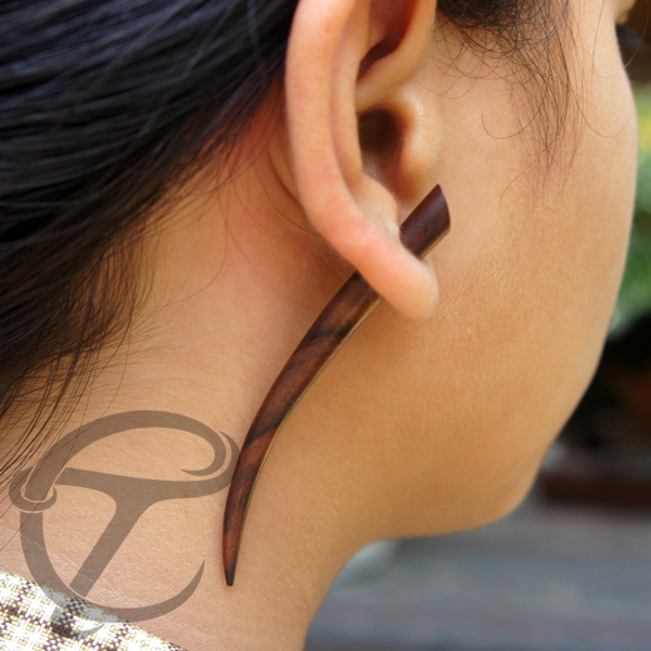 fake,piercing,cheaters,20,guage,wood,fake,piercing,wooden,fake,plugs