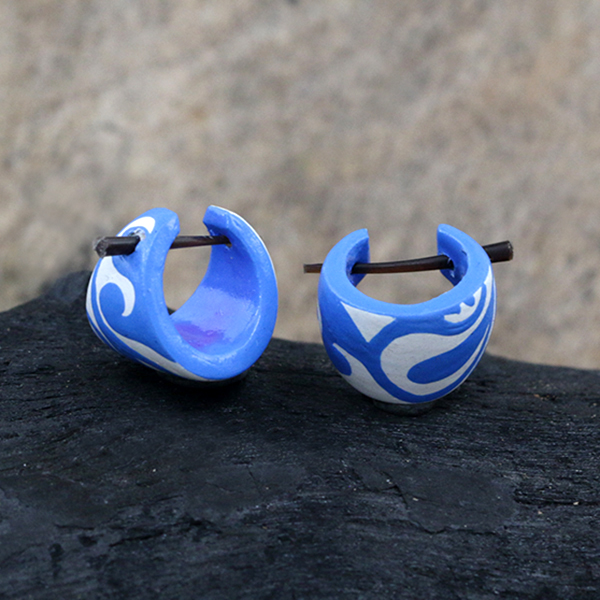 wood,peg,earring,wood,pin,earring